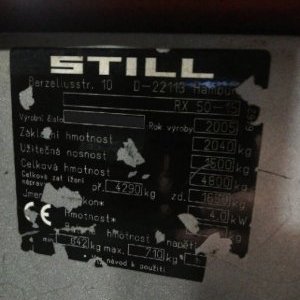foto stapler ele. lade 1.5t Still RX50-15